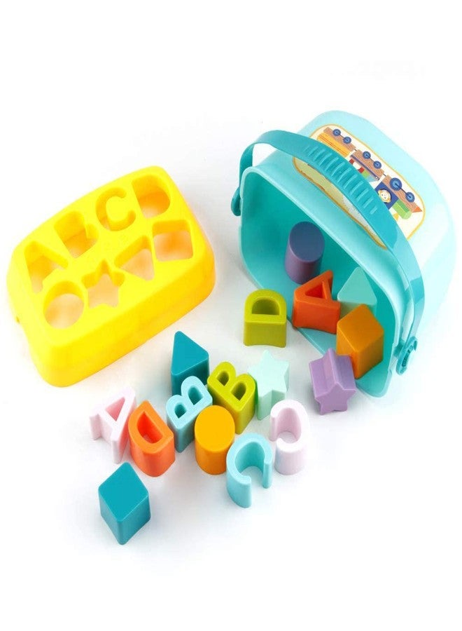 Mahi Enterprise® Educational Baby Shape Sorter Toy with Alphabet Letters, Colorful Shape Sorting Box for Toddlers, Early Learning & Developmental Activity Toy - Image 5
